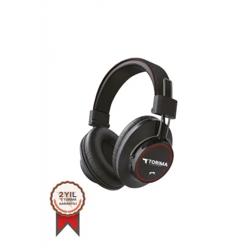 TORİMA HD-10 Siyah Kafa Üstü Kablosuz Bluetooth Kulaklık TORİMA HD-10 Siyah Kafa Üstü Kablosuz Bluetooth Kulaklık